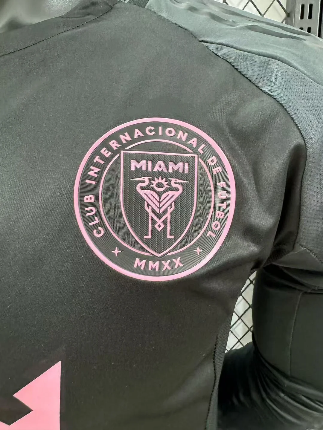 2025/2026 Long Sleeve Player Version Inter Miami Away Soccer Jersey 1:1 Thai Quality - Image 9