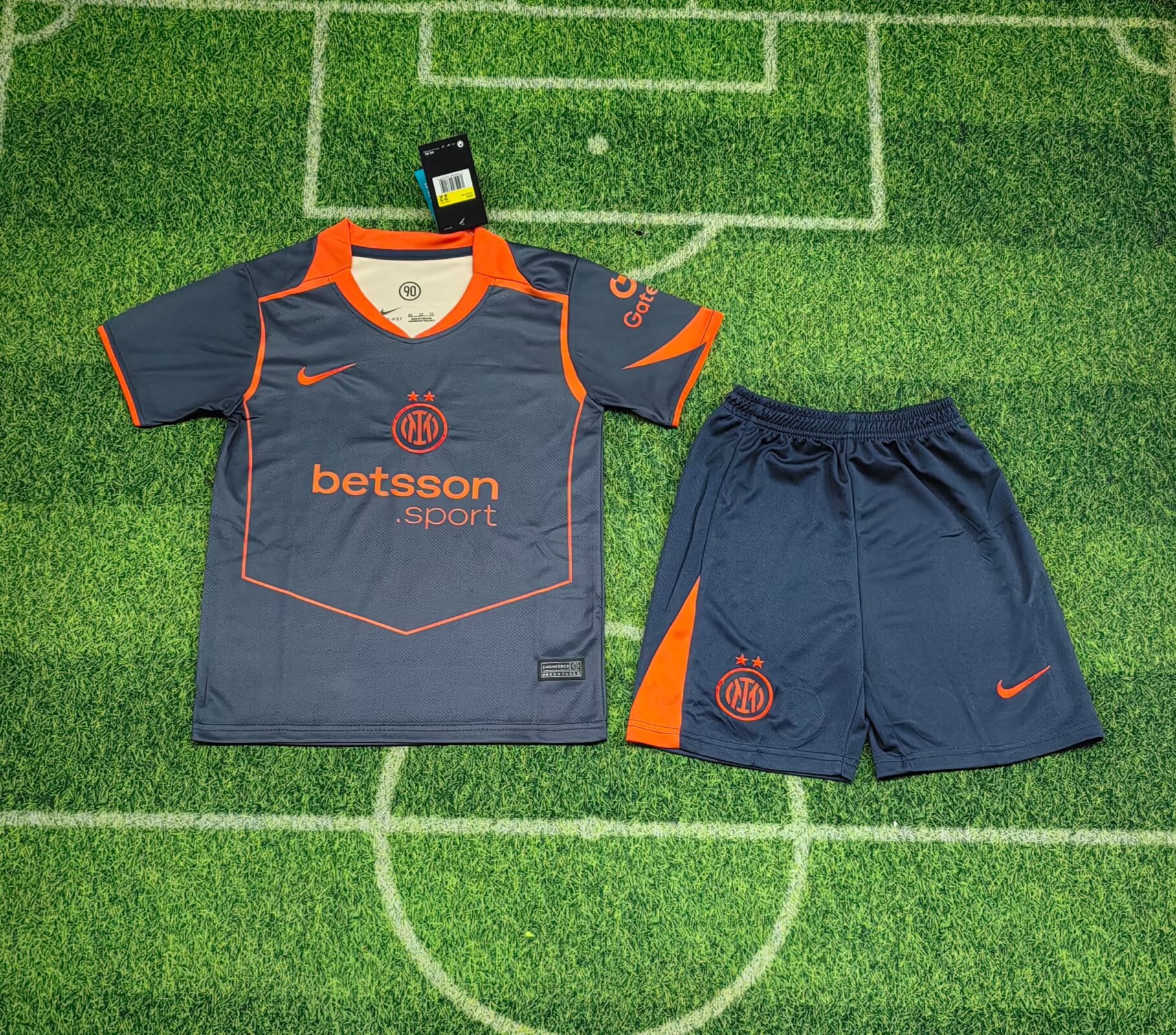 2025/2026 Inter Milan Third Away Football Jersey1:1 Thai Quality Kids Size